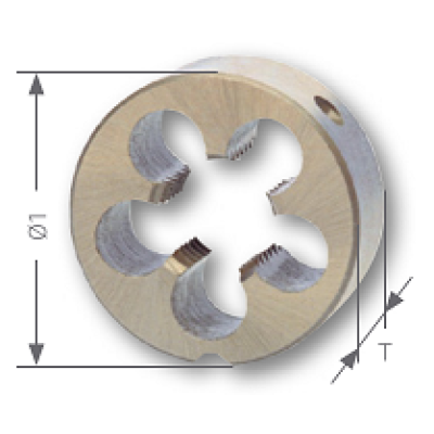 Плашка DIN 223 M 10 x 1,5 мм