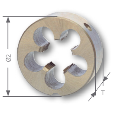 Плашка DIN 223 9/16 x 12 UNC