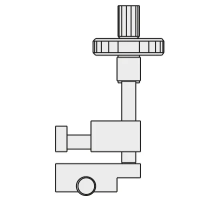 Verstellbarer V-Block für LSM-30-A 02AGD450