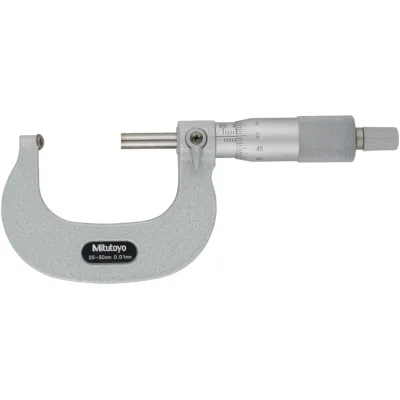 Bügelmessschraube mit sphärischem Amboss 115-116