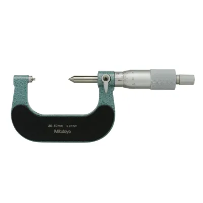 Bügelmessschraube zur Gewindemessung 125-108