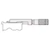 Messschraube mit kleinem Bügel 147-103