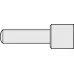 Einbaumessschraube, kleines Standardmodell 148-803-10