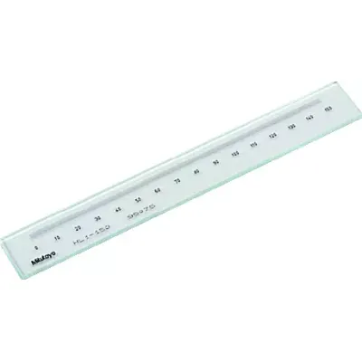 Glasmaßstab + Inspektionszertifikat 182-512-10