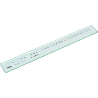Glasmaßstab + Inspektionszertifikat 182-523-10