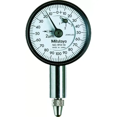 Індикатор годинникового типу, плоска задня панель, версія ISO 1913AB-10