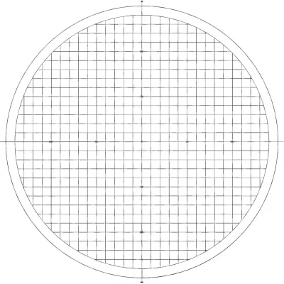 Normmessplatte für Projektoren, Nr. 15 27AAA048