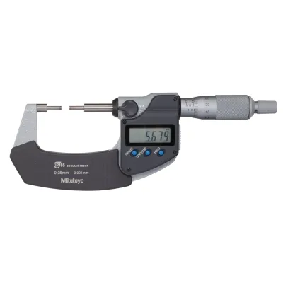 Digitale Bügelmessschraube mit kleinen Messflächen IP65 331-251-30