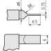 Digitale Bügelmessschraube mit schmalen Messflächen, Klinge=0,4 mm 422-271-30