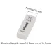 Endmaß, metrisch, JCSS-Kalibrierzertifikat 613651-016