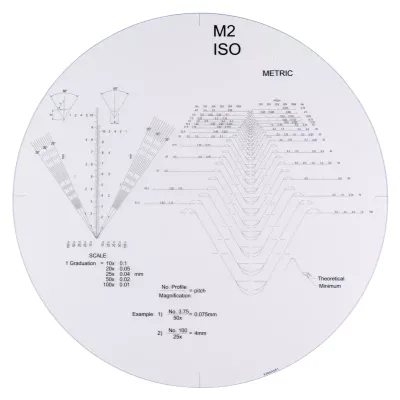 ISO-Gewinde-Messplatte metrisch, ∅ 340 mm 63AAA562