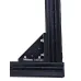 Winkel 100 mm / 50 mm, für die rechtwinklige Verbindung von Profilen K550511-10
