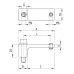 Spannlasche 40,5 - 42,5 mm K550882