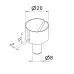Zentrieraufnahme, ∅ 20 mm K550996