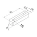 Typ A: Spannlasche eco-fixplus M6 L = 70 mm K551246