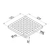 Grundplatte 10 x 125 x 125 K551306