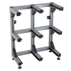 Regalsystem für sechs Paletten