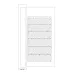 Spezial-Grundplatte1670 x 3140 x 15 mmfür CRYSTA-Apex V163010 K551413