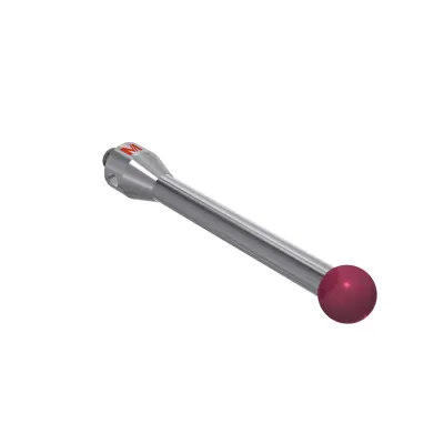 Taster M5, Kugel Rubin, ∅ 10 mm