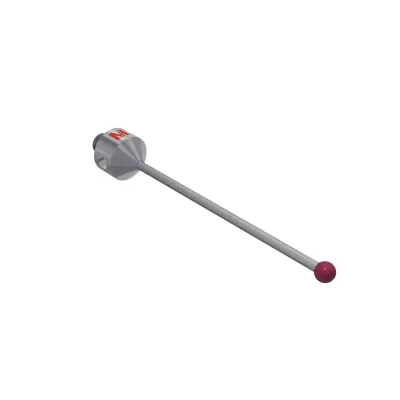 Taster M5, Kugel Rubin, ∅ 4 mm