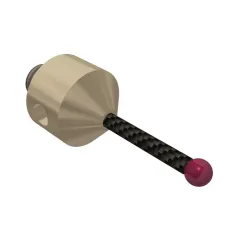 Taster M5, Kugel Rubin, ∅ 3 mm K650162