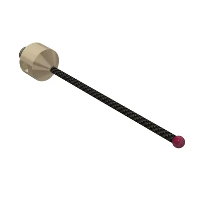 Taster M5, Kugel Rubin, ∅ 3 mm K650166