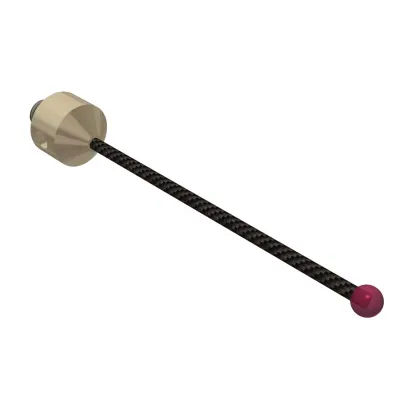 Taster M5, Kugel Rubin, ∅ 4 mm K650173