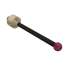 Taster M5, Kugel Rubin, ∅ 6 mm K650178