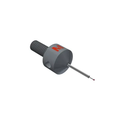 Taster für 5-Wege-Tasterhalter M5, Kugel Rubin, ∅ 0,5 mm