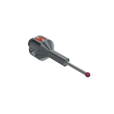 Taster M5, Kugel Rubin, ∅ 2 mm