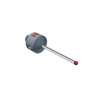 Taster M5, Kugel Rubin, ∅ 2 mm K650686