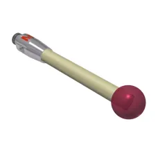 Taster M2, Kugel Rubin, ∅ 4 mm K651004