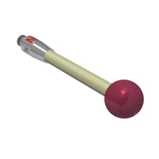 Taster M2, Kugel Rubin, ∅ 5 mm K651005