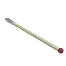 Taster M2, Kugel Rubin, ∅ 3 mm K651009