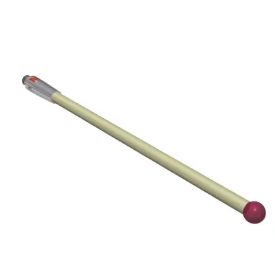 Taster M2, Kugel Rubin, ∅ 3 mm K651009