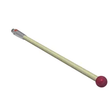 Taster M2, Kugel Rubin, ∅ 4 mm K651010