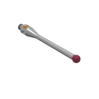 Taster M2, Kugel Rubin, ∅ 2 mm K651019