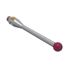 Taster M2, Kugel Rubin, ∅ 2,5 mm K651020