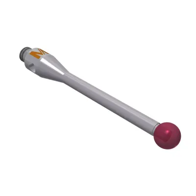 Taster M2, Kugel Rubin, ∅ 2,5 mm K651020