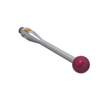 Taster M2, Kugel Rubin, ∅ 4 mm K651022