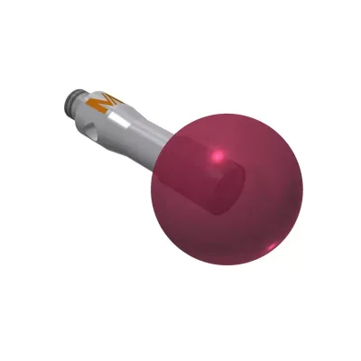 Taster M2, Kugel Rubin, ∅ 8 mm K651025