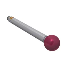 Taster M2, Kugel Rubin, ∅ 6 mm K651026