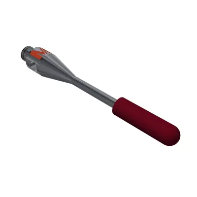 Zylindertaster M2, Kugel Rubin, ∅ 2 mm