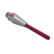 Zylindertaster M2, Kugel Rubin, ∅ 1 mm