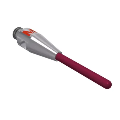 Zylindertaster M2, Kugel Rubin, ∅ 1 mm