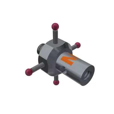 5-Wege-Taster M2, Kugel Rubin, ∅ 1 mm