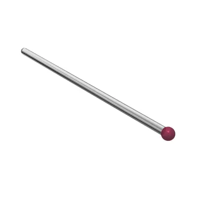 Taster für Halter, Kugel Rubin, ∅ 1,5 mm