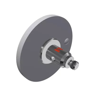 Scheibentaster, Scheibe gehärteter Stahl, M2 ∅ 18 mm K651083