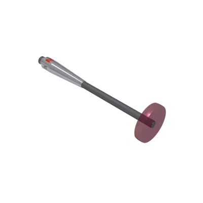 Scheibentaster M2, Scheibe Rubin, ∅ 8 mm