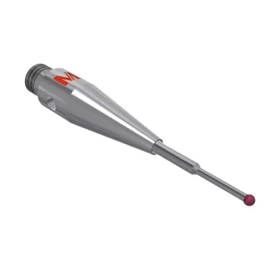 Taster M3, Kugel Rubin, ∅ 0,8 mm